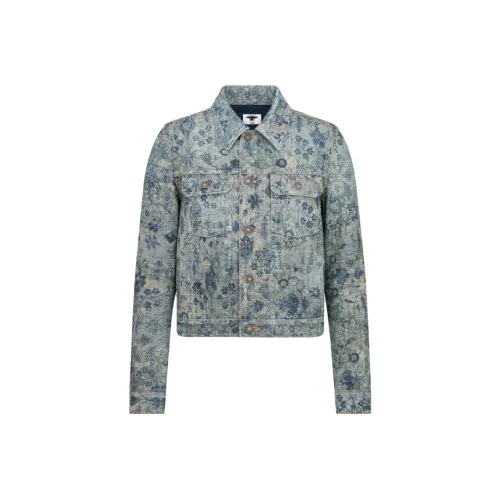 DIOR Синий Мужской Джинсовые Куртки