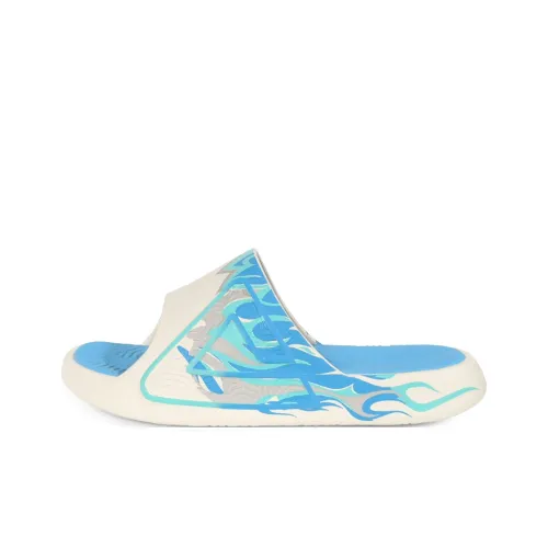 PEAK Tai Ji1,0 Устойчивый к истиранию Амортизирующие Слипоны Мужские Экрю Синий