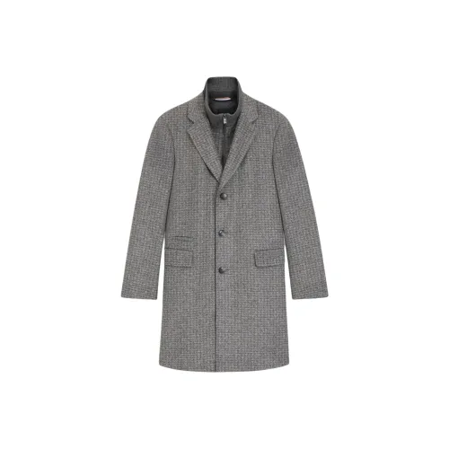 Hugo Boss Мужское Серебряное Пальто