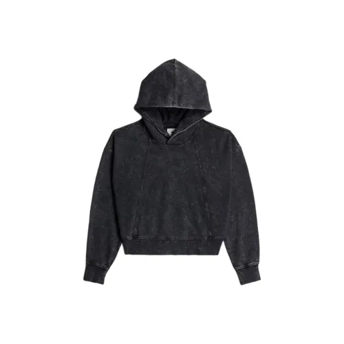 Г Звезда RAW Черные Женские Толстовки