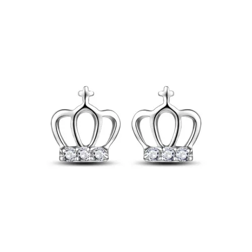 B Z Copper Alloy Stud Earrings Women's