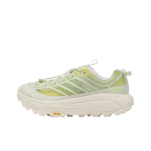 HOKA ONE ONE Mafate Three 2 Low Топ Беговые кроссовки Унисекс Зеленый
