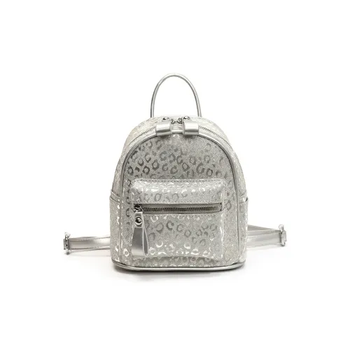 OKEKE ПУ (полиуретан) Carry Рюкзак Женский Серебряный