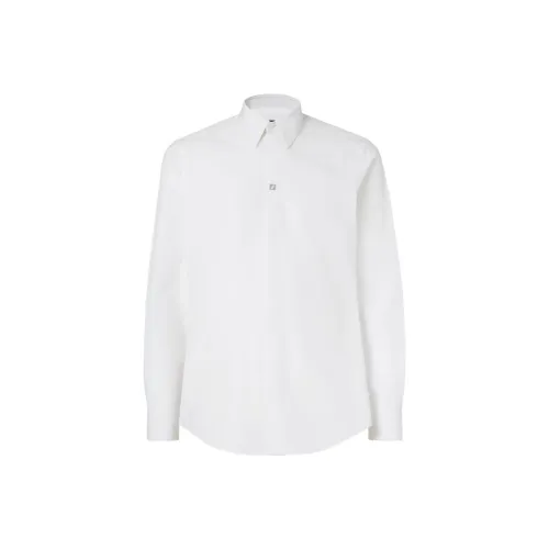 FENDI Белые Мужские Рубашки