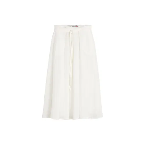 ZARA Linen SS25 Casual Long Skirt Women's