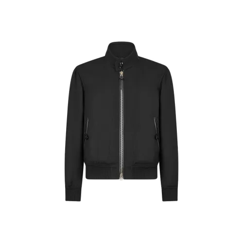 TOM FORD Мужские черные куртки