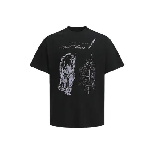 ULTRA QUATTRO Черный Унисекс T-рубашки