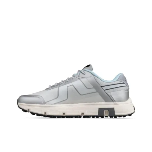 J.Lindeberg Vent 500 Водонепроницаемый Низкий Топ Обувь для гольфа Мужская Серебристо-Серый