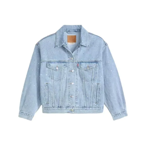 Levis Blue Women's Jackets Левис Синий Женские Куртки