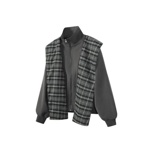 HIPHOPPUNKS Серый Мужской Куртки