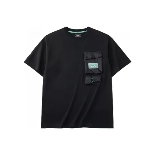 Anta Life Collection Черные Мужские T-рубашки