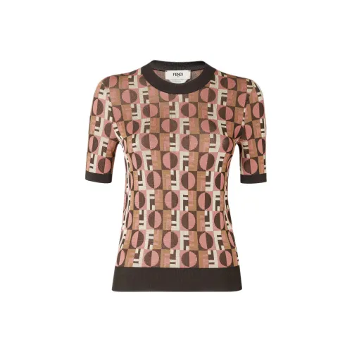 Fendi Розовый Женский Трикотаж