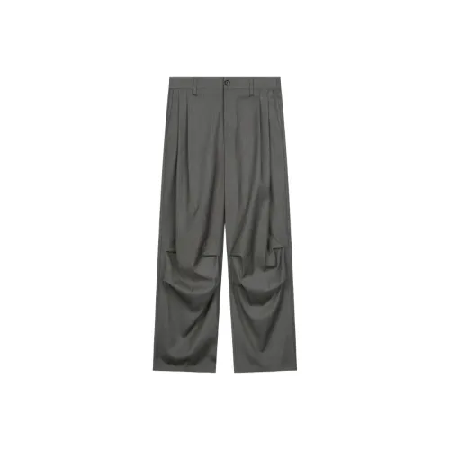 BESLOW PARACHUTE Плиссированные SLACKS Повседневные брюки Мужские