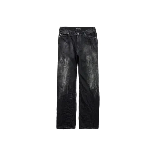 Balenciaga Мужские Джинсы Черные