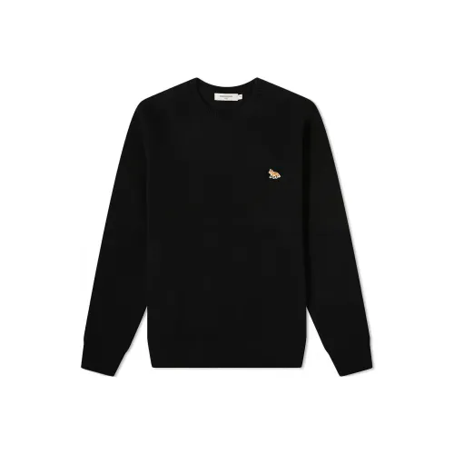 Maison Kitsune FW21 Свитер Мужской Черный