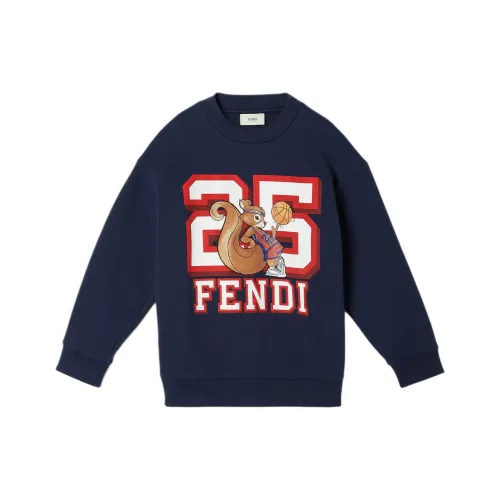 FENDI Свитшот Fw25 Облегающий Детский