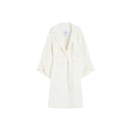 MaxMara Белое Женское Пальто