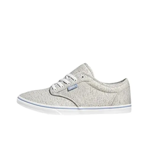 Vans Atwood Low-Top Canvas Shoes Gray Women's