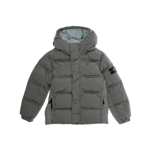 STONE ISLAND Значок С капюшоном Длинный рукав Детский