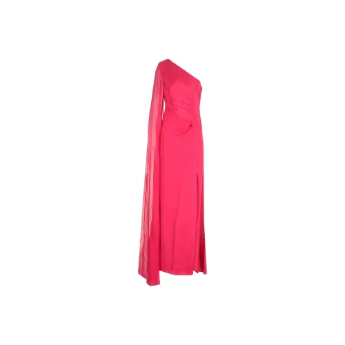 ROLAND MOURET Розовый Женские Длинные Платья с Длинными Рукавами