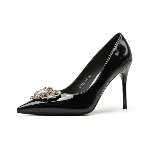 Zubumei Низкий каблук Высокие каблуки Женские