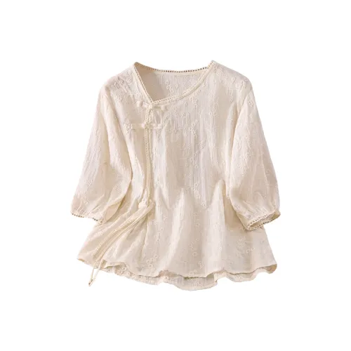 Cypress House Рубашка Женская Абрикос