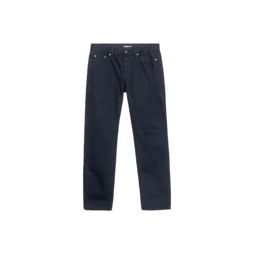 SAINT LAURENT Джинсы Мужские Выцветшие Черные