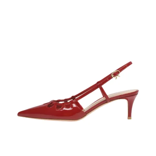 GIANVITO ROSSI Высокие каблуки, красный, женский