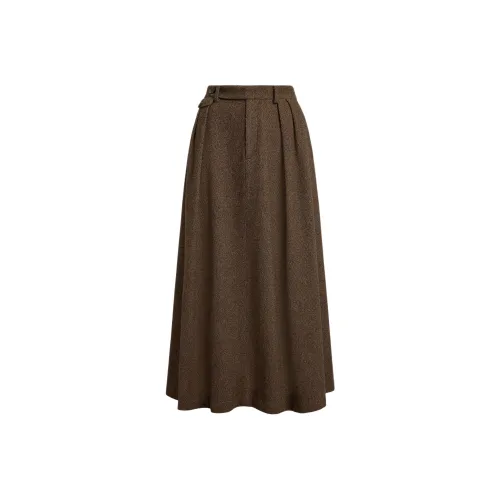 Ralph Lauren Collection Кофе Женские Повседневные Длинные Юбки