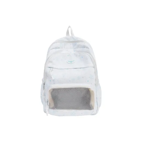 Villelon Нейлон Рюкзак It-Bag Стандартный Унисекс Белый Черный