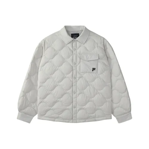 FILA FUSION Пуховик Унисекс Бледный Туманный