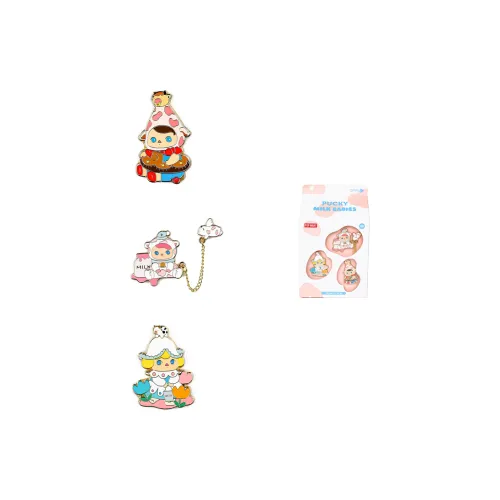 POP MART 1 4 PICKY Milk Baby Collection Pucky Эльф Значок 3 шт Набор Модные фигурки 2cm 4CM