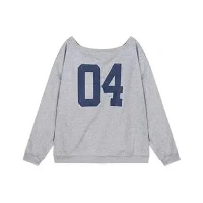 ABCMININ Серый Женский Свитшот