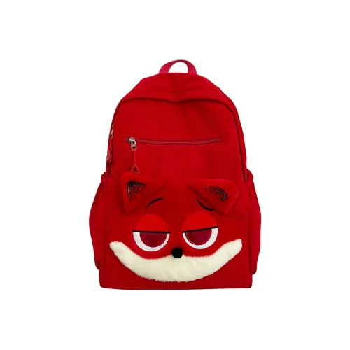 G.DUCKKIDS Nylon Backpack Standard Red White G.DUCKKIDS Нейлон Рюкзак Стандартный Красный Белый