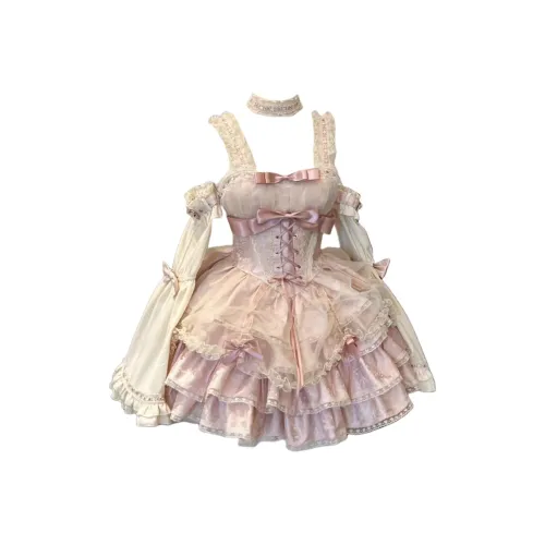 WLEQK Женские Лолита Платья