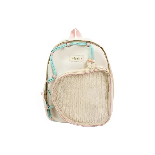 Villelon Нейлон с PVC Рюкзак It-Bag Унисекс Белый Черный Синий Розовый