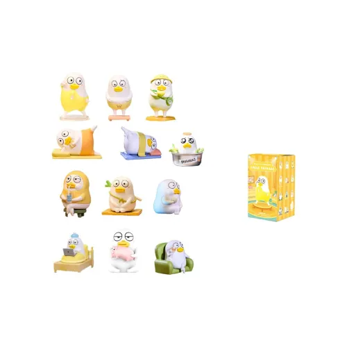 POP MART Duckyo Meme Collection Слепые коробки Один Mystery Коробка Целая коробка 12 шт