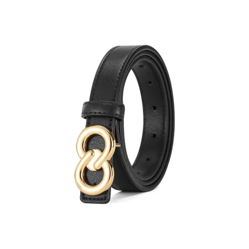 AOKANG Ремни из коровьей кожи женские 2,4CM