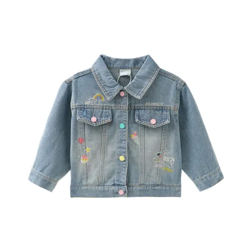 Mami Macca Деним Куртка FW25 Дети Возраст 3-7 Лет