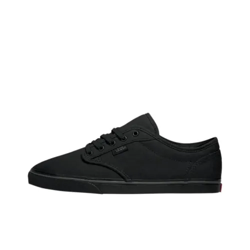 Vans Atwood Low-Top Canvas Shoes Black Women's