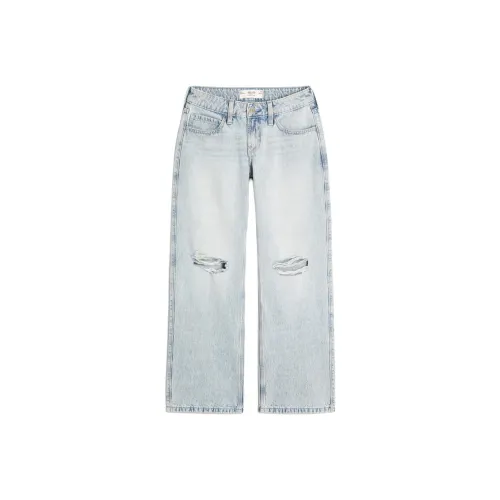 Hollister Blue Women's Jeans Hollister Синий Женские Джинсы