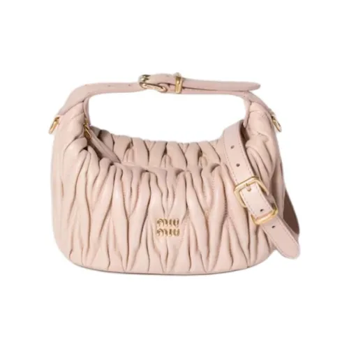 MIU MIU Matelassé Lambskin Bag Women's Pink