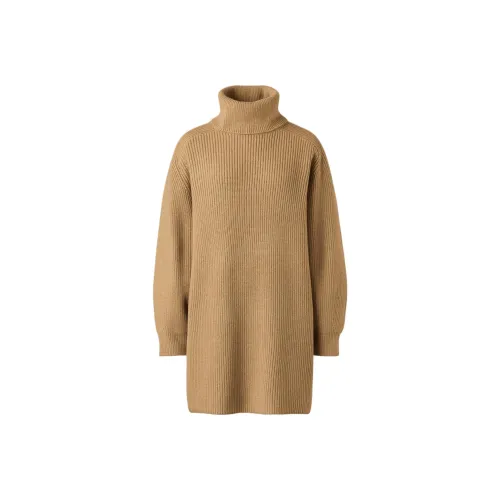 UNIQLO x Clare Waight Keller C Collection FW25 Длинное платье с длинными рукавами Женское