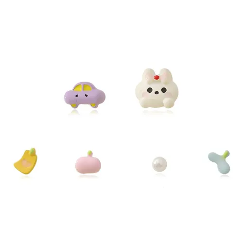 DVNRR Сплав Серьги-гвоздики Женские