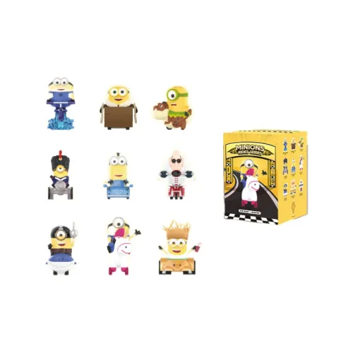 POP MART Коллаборация Edition Миньоны Riding Коллекция Слепые коробки 1 Полная коробка 9 шт