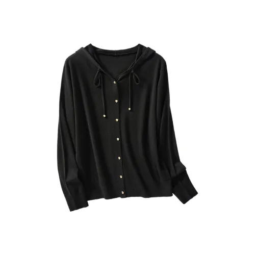 JINJU Черный Женский Трикотаж