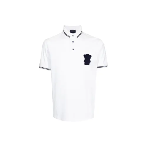 EMPORIO ARMANI Белая Мужская Рубашка Поло