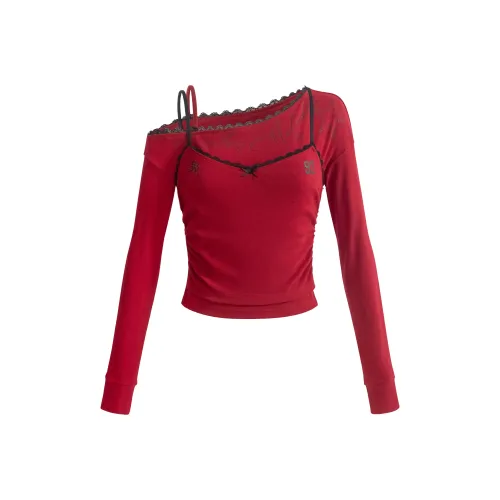 UNIFREE Red Женские T-рубашки
