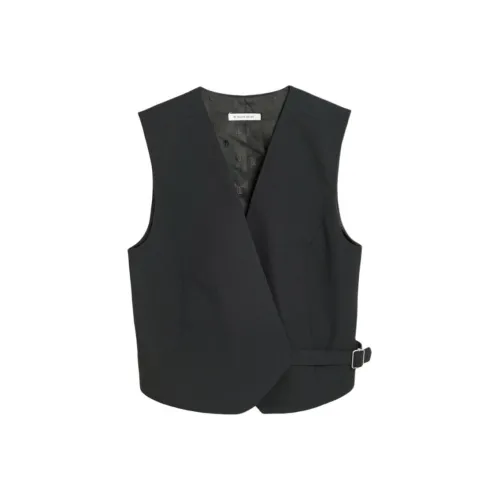 By Malene Birger Черные Женские Майки