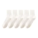 5 пар (Белый + Белый + Белый + Белый + Белый)